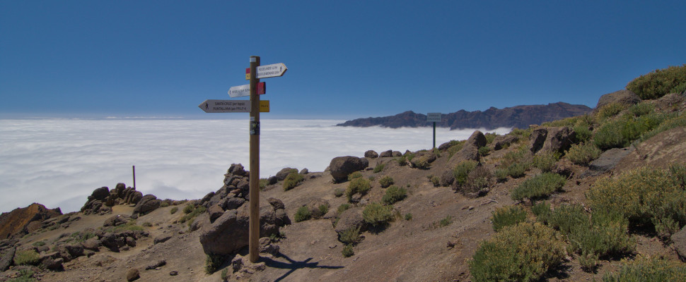Wanderung vom Roque de Los Muchachos zum Pico de la Nieve