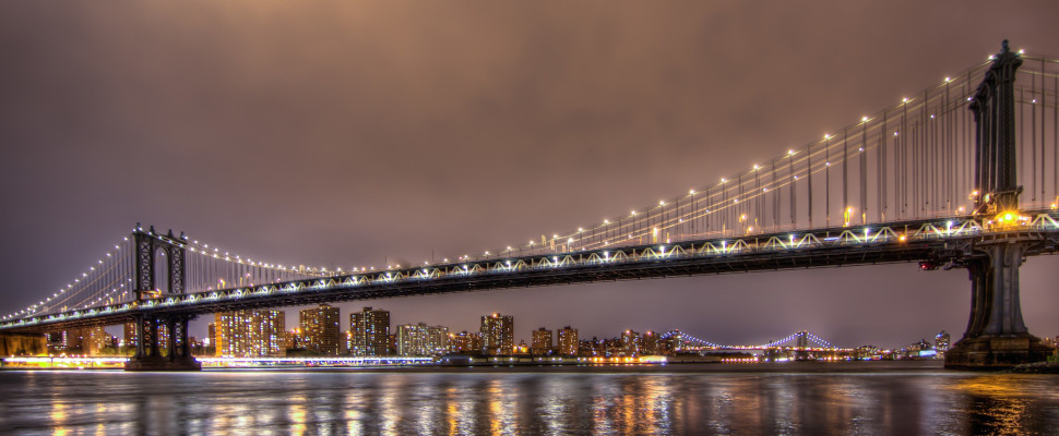 Manhattan Bridge in New York
