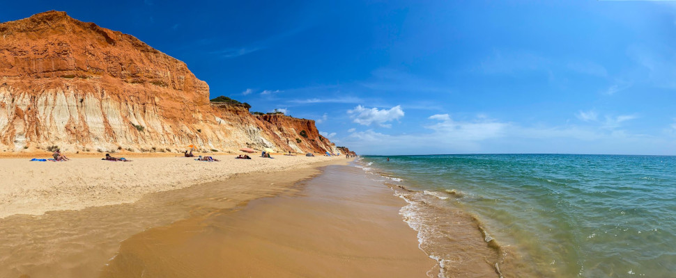 Praia da Falésia in Portugal