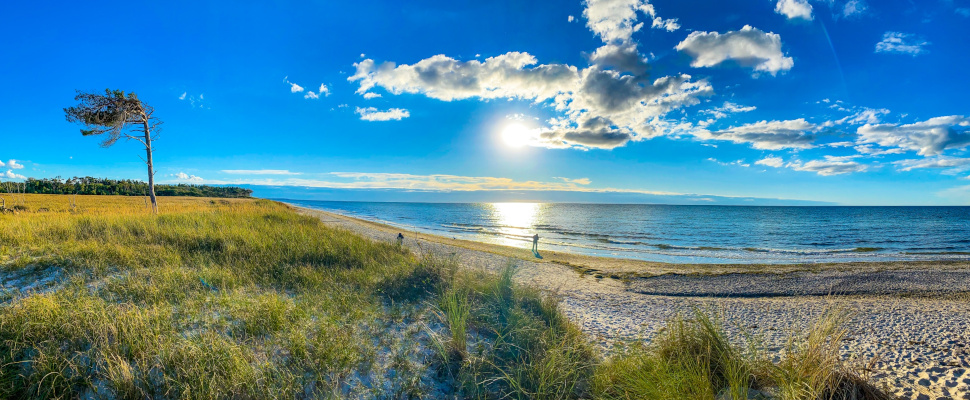 Am Weststrand von Darß